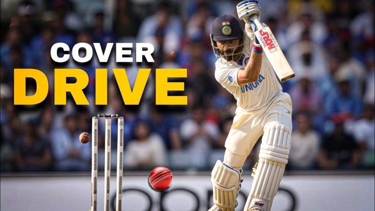 The Science Behind a Perfect Cover Drive
